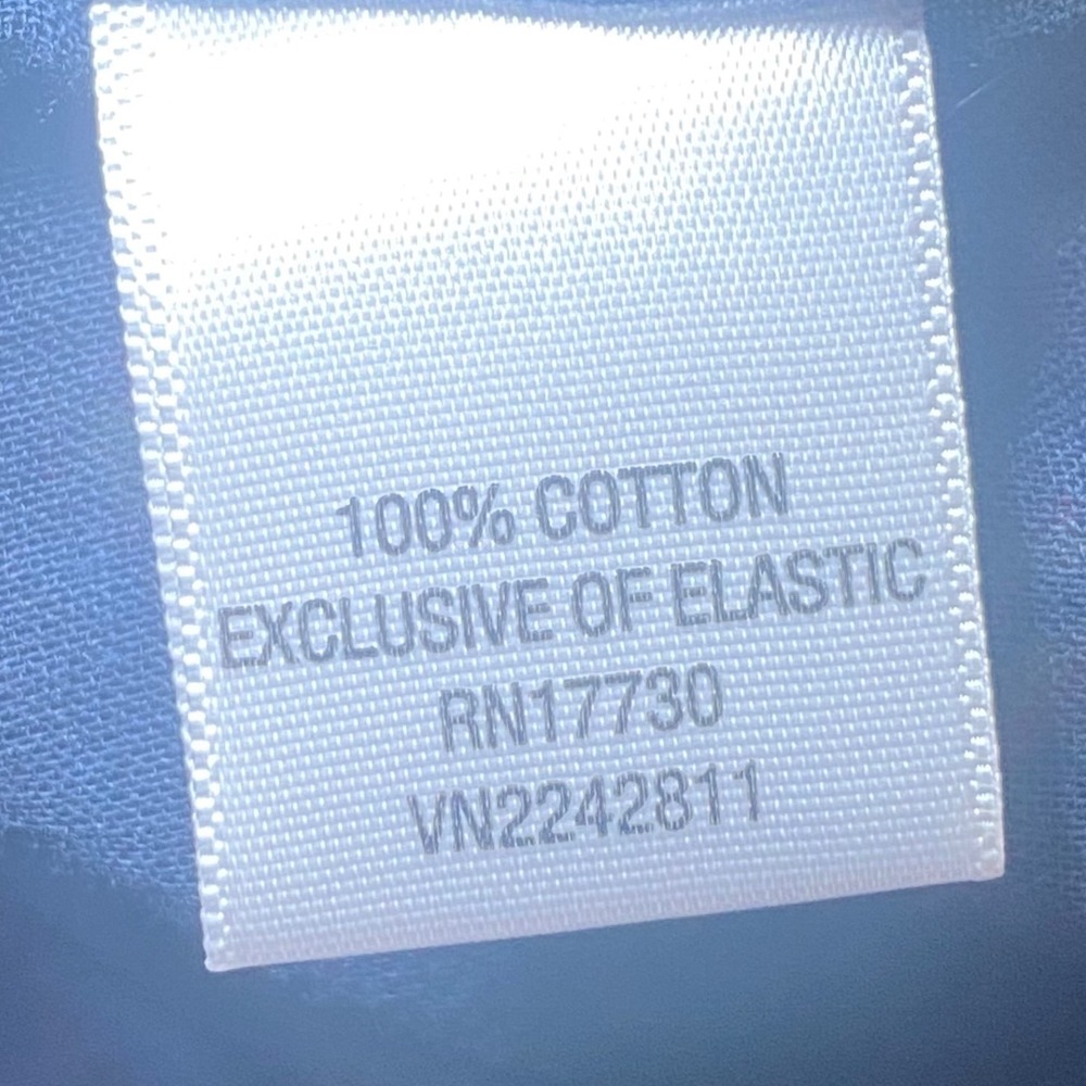 Xhilaration Womens Floral Cotton Sundress Navy Blue Ruffle Spaghetti Strap Small - Picture 8 of 8